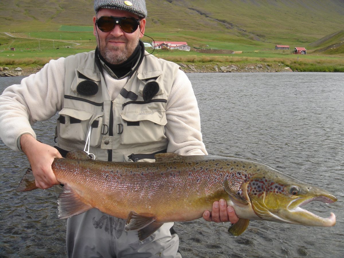 Óskar stórlax-veiðiflugur